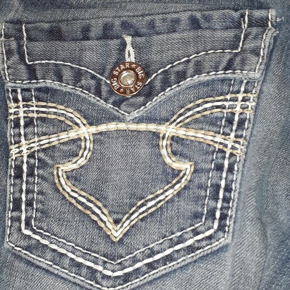 Big Star Remy Low Rise Fit 26R Boot Cut Jeans - Picture 9 of 10